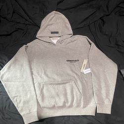 Essentials Fear Of God Hoodies Dark Oatmeal ( L & XL ) 