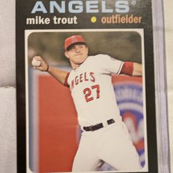 2013 Topps Update Minis Mike Trout