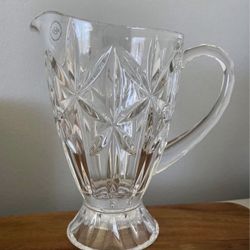 Lenox Pitcher Shooting Star Full Lead Crystal 40oz