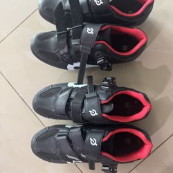 Peloton Clip Shoes Both Pairs Size 41 & 42 Mens Women 8 8.5 9 9.5 10 