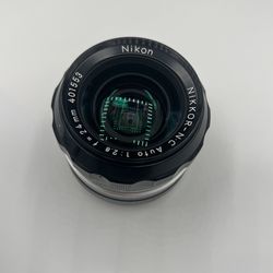Vintage Nikon 24mm Lens 