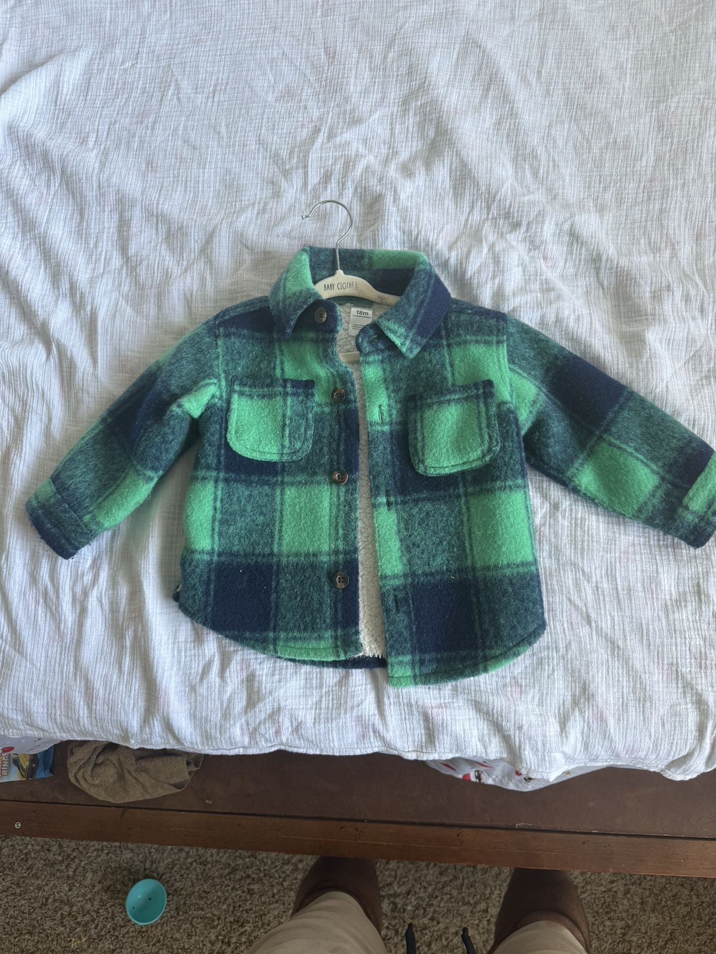 Button Up Baby Coat