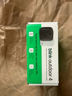 Blink Outdoor 4 – Wireless smart security camera,