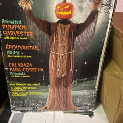 Animated Pumpkin Harvester