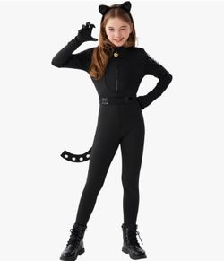 Spooktacular Creations Girls Black Cat Costume Halloween size 3t