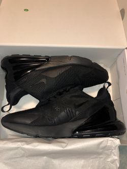 All black air max 270