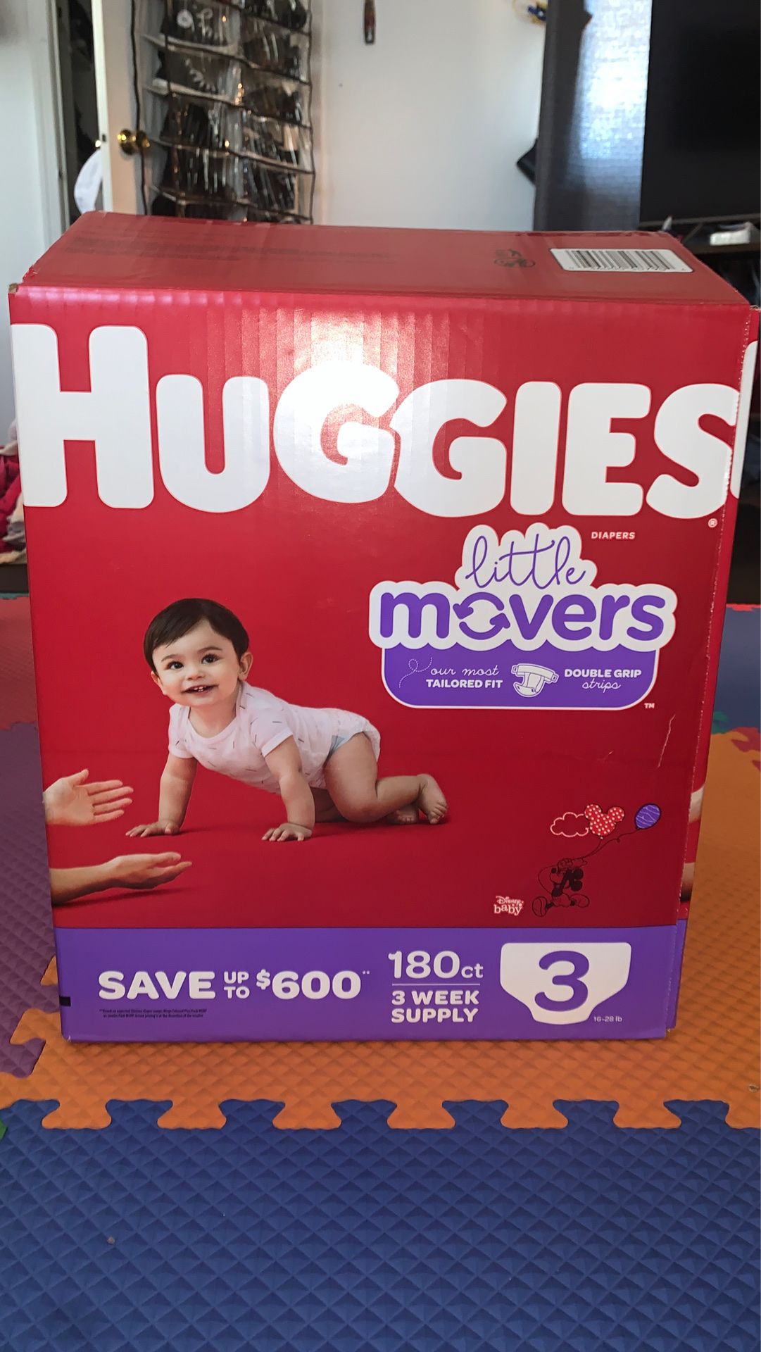 Huggies Box Size 3 Diapers