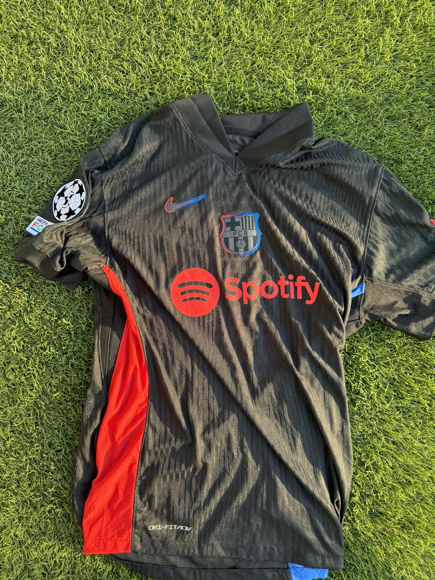 New Barcelona Black Jersey SIZE XL