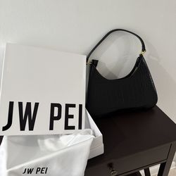 JW Pei black purse