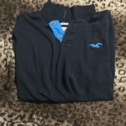 Hollister Black And Blue Stretch Fit