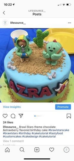 Brawl Stars cake