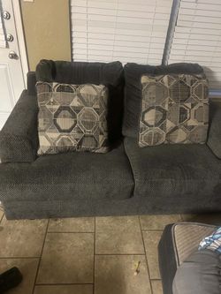 Sofa and loveseat