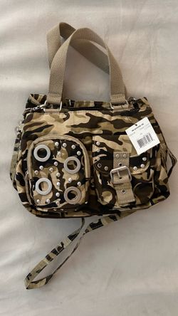 Y2k camo purse NWT