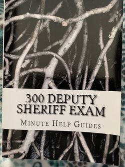 Sheriff Deputy Minute Help Guide Book