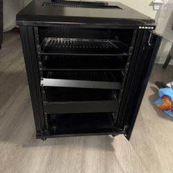 Sanus 15U AV Rack Audio Component Rack and Home Theater