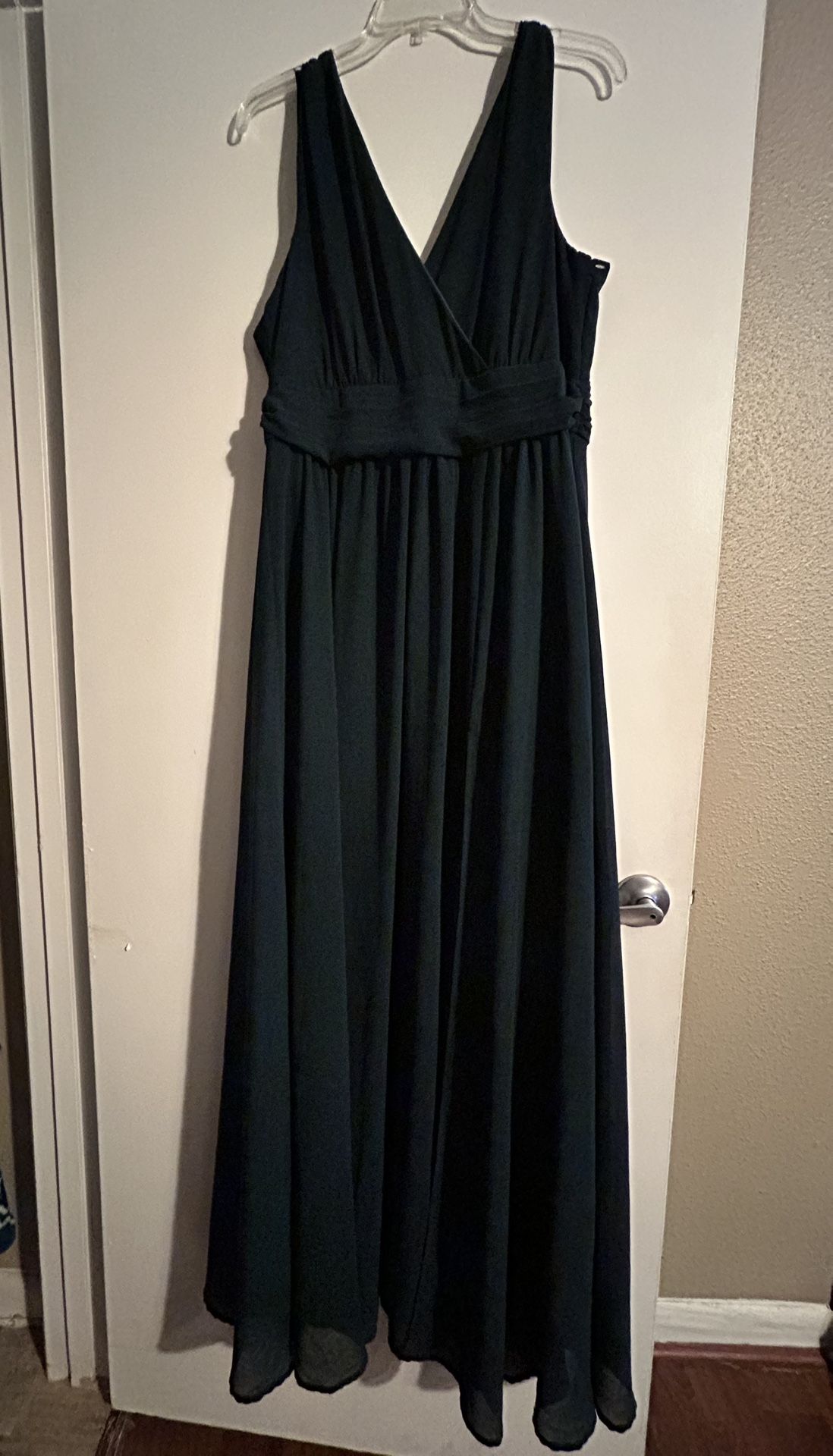 Dark Green Gown