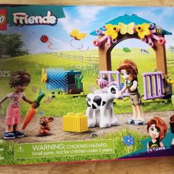 Lego Friends Autumn Baby Cow Shed Farm 42607