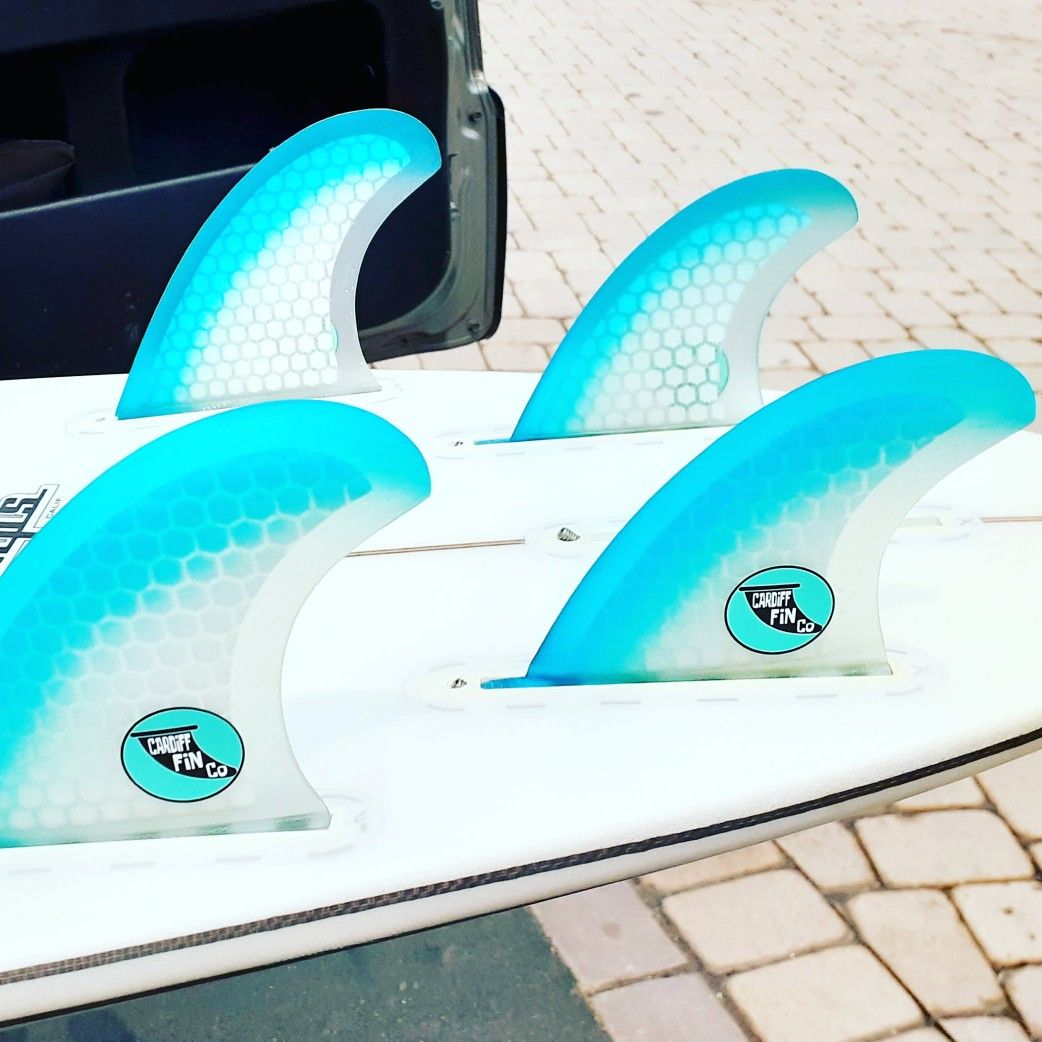 👑👑👑CUSTOM SURFBOARD FINS MR TWINS, Quads