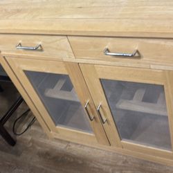 Kitchen Wooden Sideboard Cabinet 