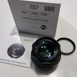 7Artisans 35mm F1.2 for MFT Olympus LUMIX Panasonic -  NEW