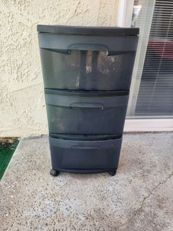Sterilite rolling storage $5