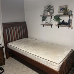TWIN BED AND DRESSER