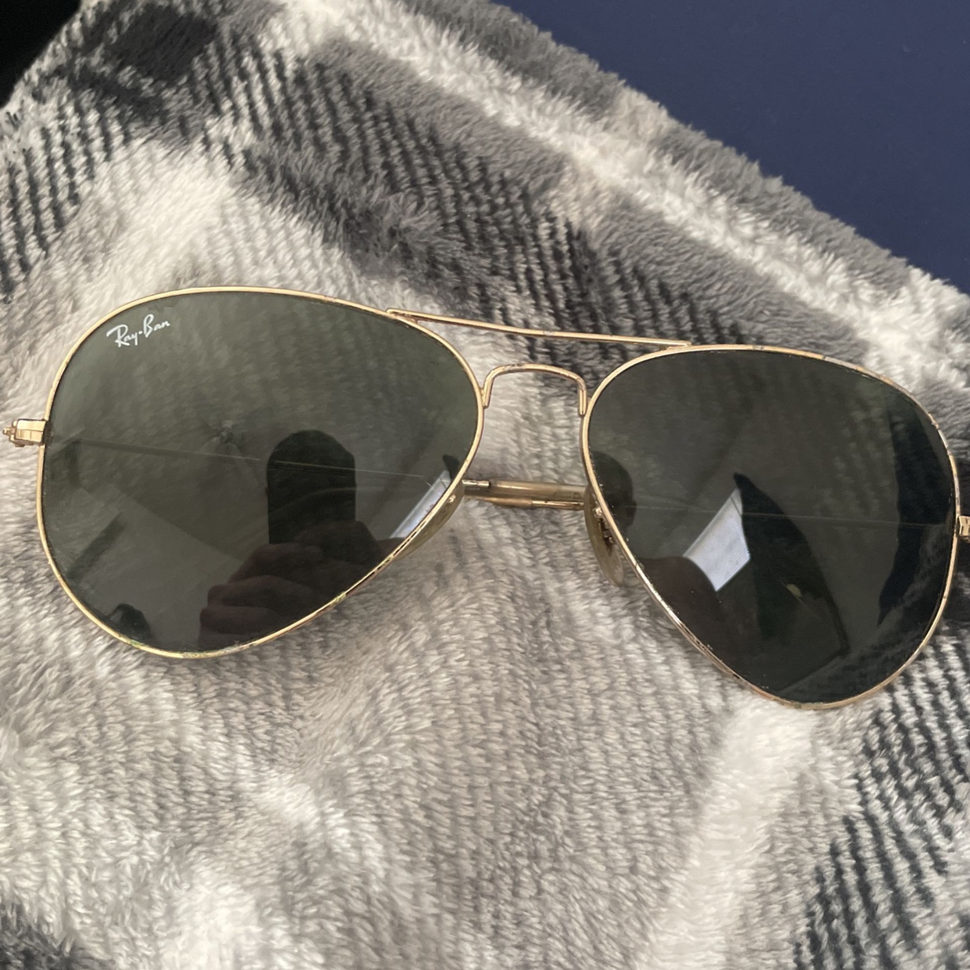 Ray-Bans Aviator Classic Polarized, Gold