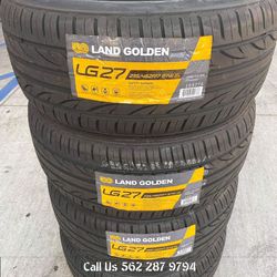 235/45r17 LG new tires including install and balance