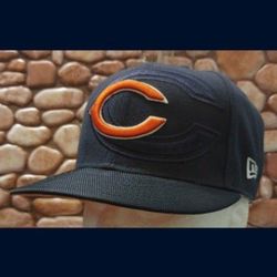 Chicago Bears Vintage (2018) Size 7 1/8 New Era 59FIFTY "SHADOW LOGO" Hat (NW/OT) UNWORN!😇 MINT CONDITION!👀EXTREMELY RARE!🤯Please Read Description.