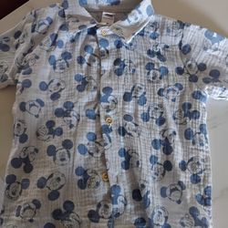 Mickey Toddler Shirt, Used