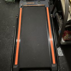 UREVO 2 in 1 Under Desk Treadmill, 2.5HP Folding Electric Treadmill