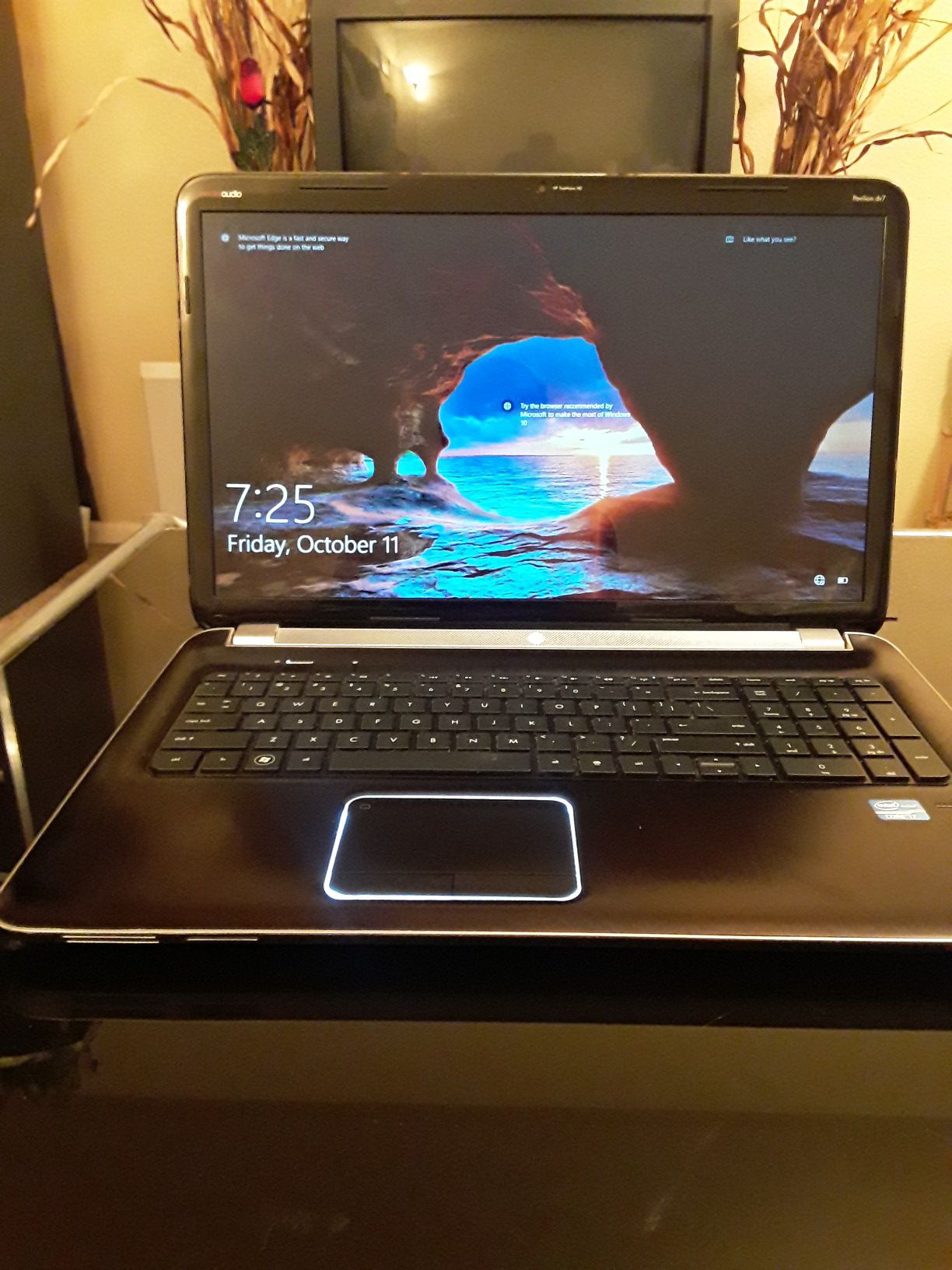 HP Pavilion 17" Notebook PC, Black Laptop, Beats Audio, Like NEW