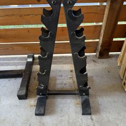 A-Frame Dumbbell Rack