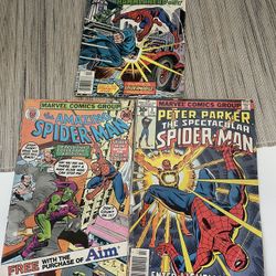 Vintage Spider Man Comic Books 