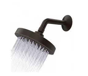 KOHLER 76465-G-2BZ Awaken 10 Inch Single-Function Rain Shower Head, 10" Fixed Round Rainfall Showerhead, 1.75 GPM, Oil-Rubbed Bronze