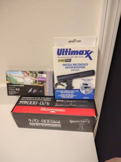 Zoom lens camera accessories
