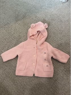 Baby gap pink jacket 0 to 3 months