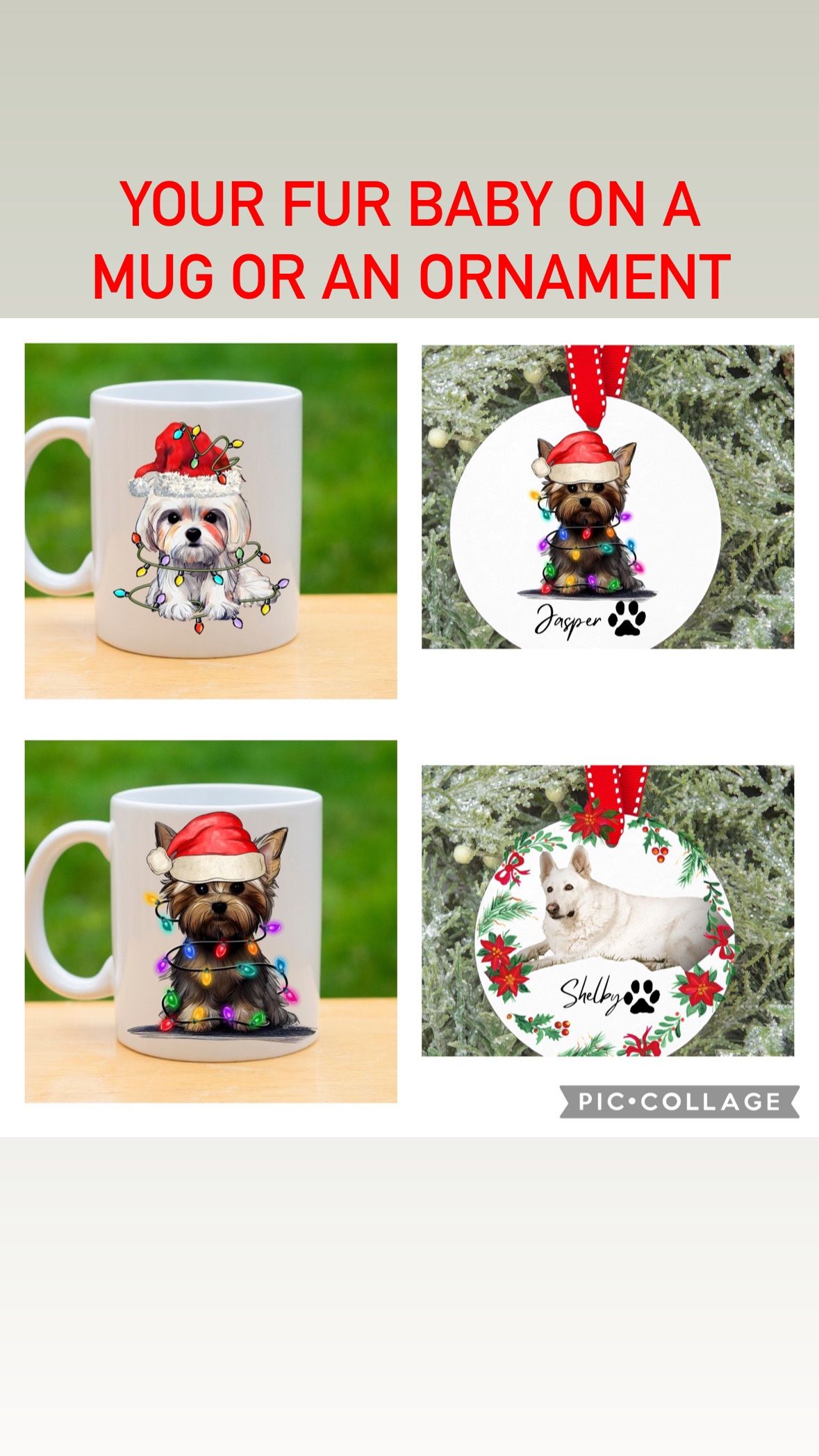 Holiday Mug Dog
