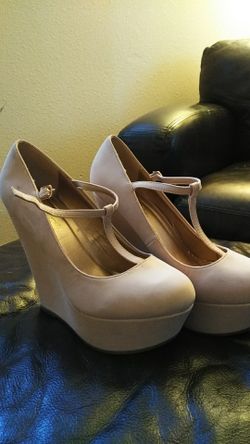 Tan wedges
