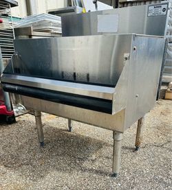 Used ice bin