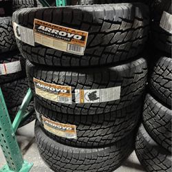 275/65/18LT Arroyo Tamarock A/T 10ply Tires