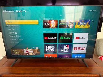 50-Inch 4K Uhd Hisense Roku Tv