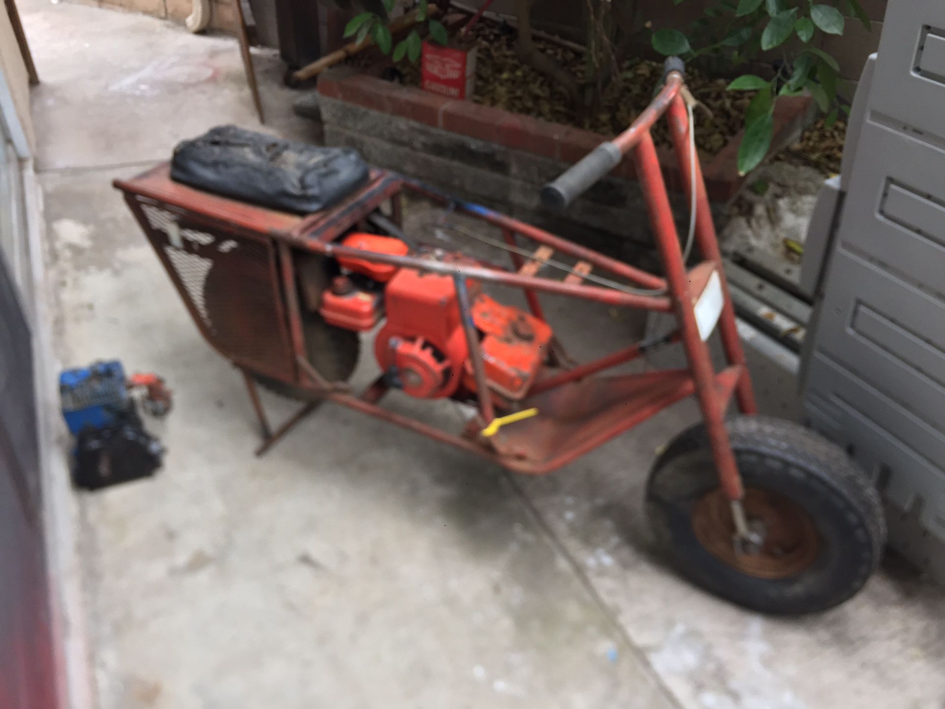 Vintage 1960's tote gote bonham 403 mini bike needs work restoration