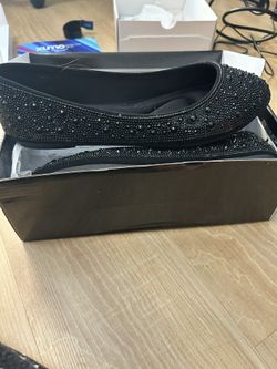 Black Slip Ons