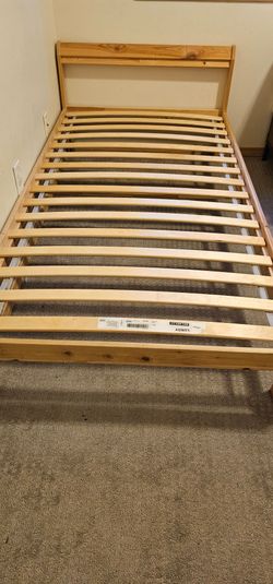 Twin bed and new mattress