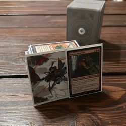 Goblin Bombardment Token generation/massive Damage Tribal Mono Red Custom Sleeves/Deck/box