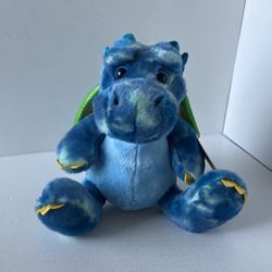 Aurora Blue Dragon. Green Wings 9”