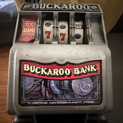 BUCKAROO BANK SLOT MACHINE 