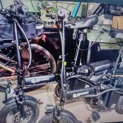 I Have 2 Ebrokacy Foldable Electric Bikes Like New Used 3 Times 20Mph, Fast And Comfortable 