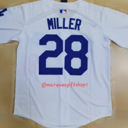 Men's Bobby Miller Dodgers Jerseys 